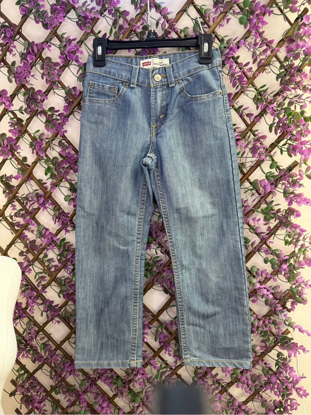 Levi's Light Blue Straight-Leg Jeans - unisex